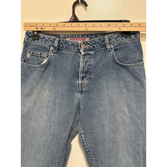 Silver Jeans Button Fly Vintage Flare Leg Bootcut Jeans Size 32 Canada - Picture 7 of 16